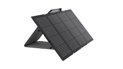 EcoFlow 220W solar panel side angle